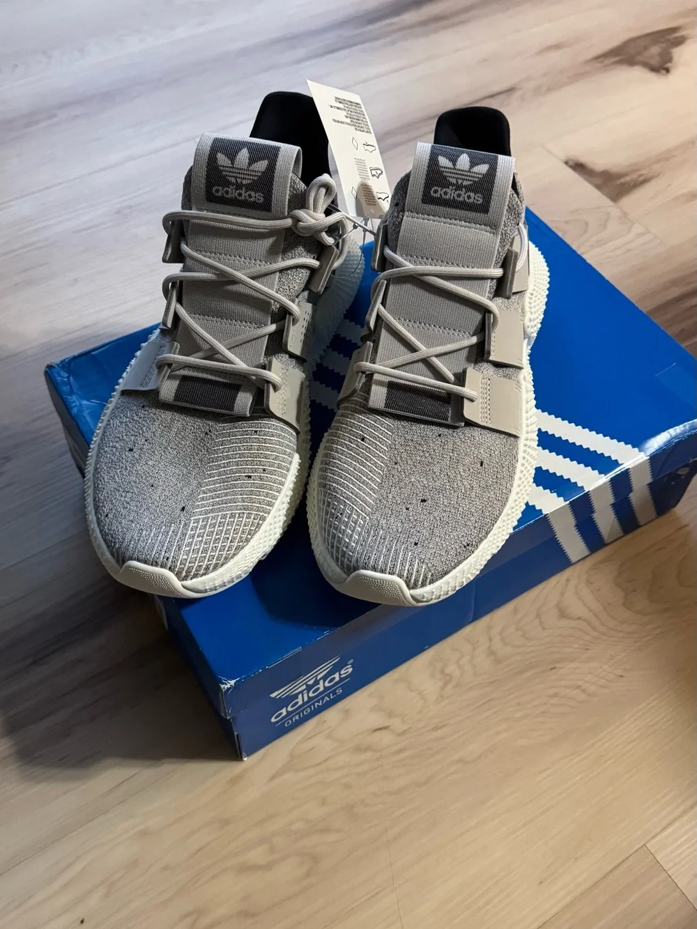adidas Originals Prophere Sneakers B37182 - Gray / US 9